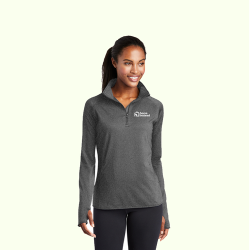 Sport-Tek® Women's Sport-Wick® Stretch 1/4-Zip Pullover image thumbnail