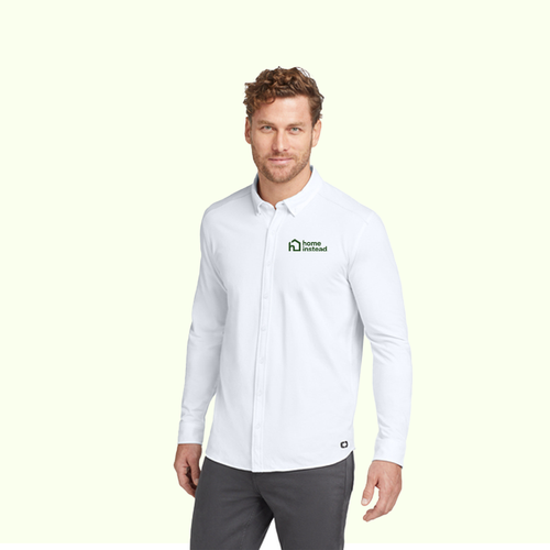 OGIO ® Code Stretch Long Sleeve Button-Up image thumbnail
