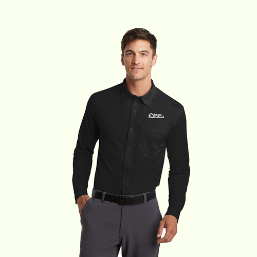 Port Authority® Dimension Knit Dress Shirt image thumbnail