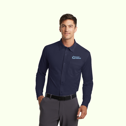 Port Authority® Dimension Knit Dress Shirt image thumbnail