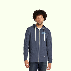 Image of New Era® Sueded Cotton Blend Full-Zip Hoodie