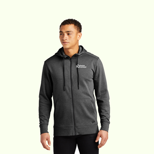 New Era® Tri-Blend Fleece Full-Zip Hoodie  image thumbnail