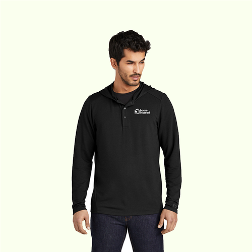 OGIO® Luuma Flex Hooded Henley image thumbnail