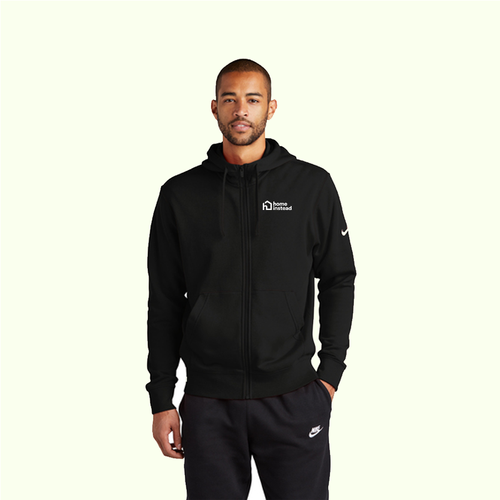 Nike Club Fleece Sleeve Swoosh Full-Zip Hoodie image thumbnail