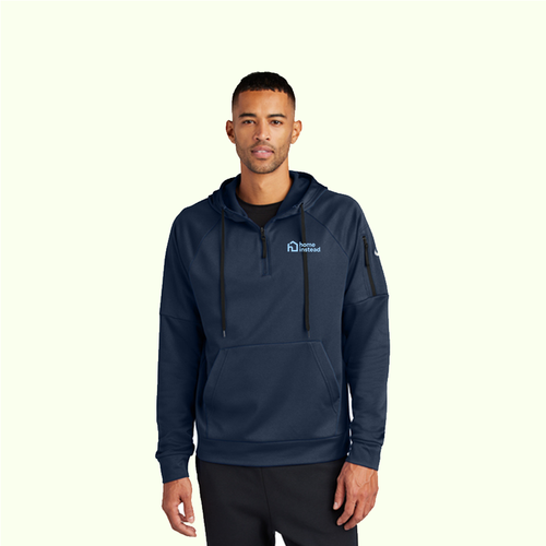 Nike Therma-FIT Pocket 1/4-Zip Fleece Hoodie image thumbnail