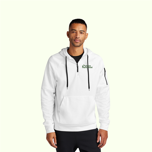 Nike Therma-FIT Pocket 1/4-Zip Fleece Hoodie image thumbnail