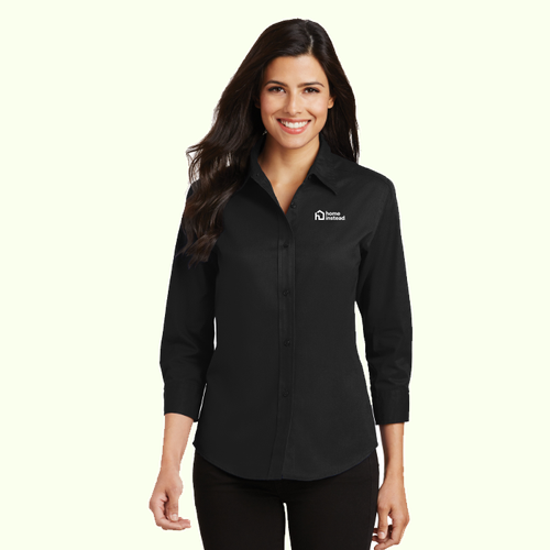 Port Authority Ladies 3/4-Sleeve Easy Care Shirt. L612 image thumbnail