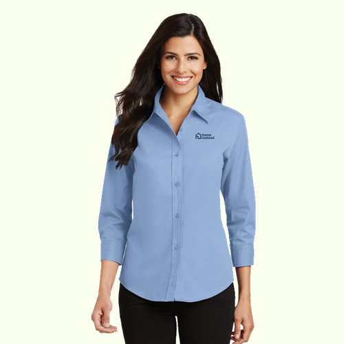 Port Authority Ladies 3/4-Sleeve Easy Care Shirt. L612 image thumbnail