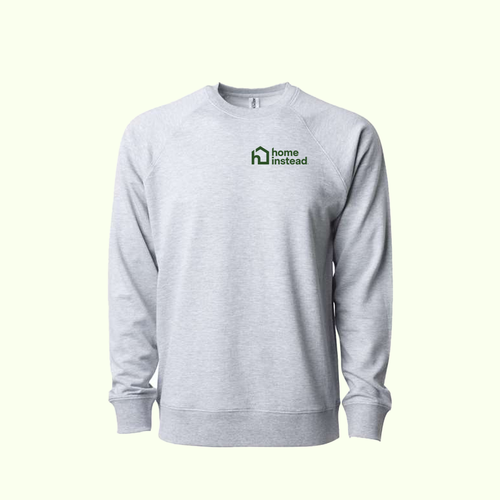 Icon Lightweight Loopback Terry Crewneck Sweatshirt  image thumbnail