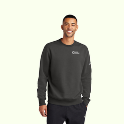 Image of Nike Club Fleece Sleeve Swoosh Crew