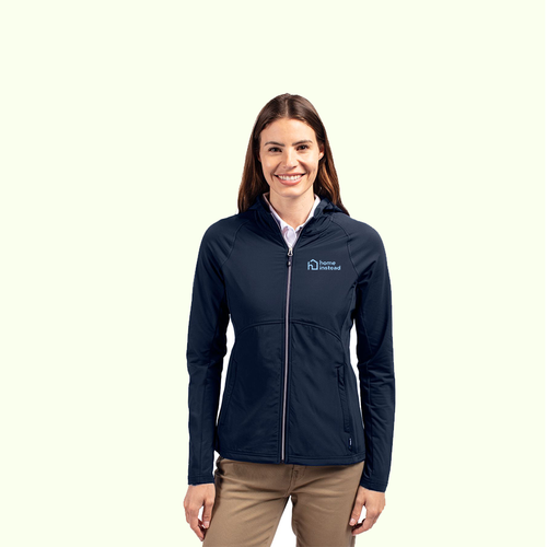 Cutter & Buck Adapt Eco Knit Hybrid Recycled Womens Full Zip Jacket image thumbnail