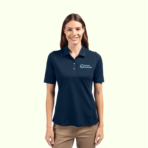 Cutter & Buck Virtue Eco Pique Recycled Womens Polo image thumbnail