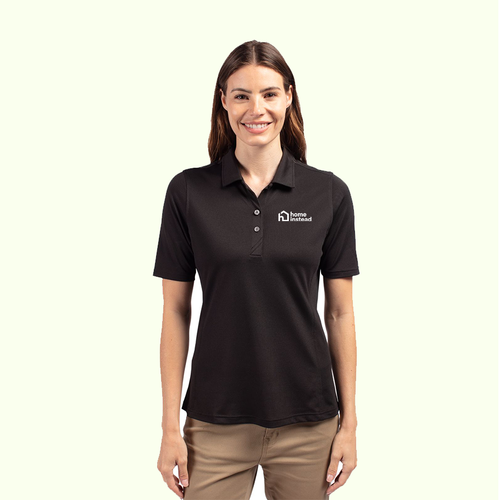 Cutter & Buck Virtue Eco Pique Recycled Womens Polo image thumbnail