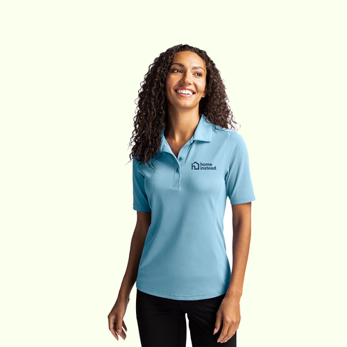 Cutter & Buck Virtue Eco Pique Recycled Womens Polo image thumbnail