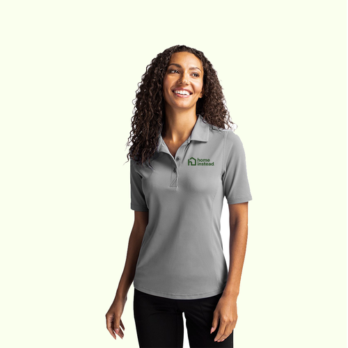 Cutter & Buck Virtue Eco Pique Recycled Womens Polo image thumbnail