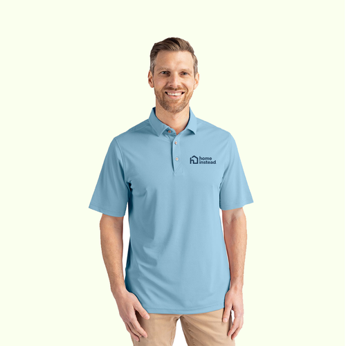 Cutter & Buck Virtue Eco Pique Recycled Mens Polo image thumbnail