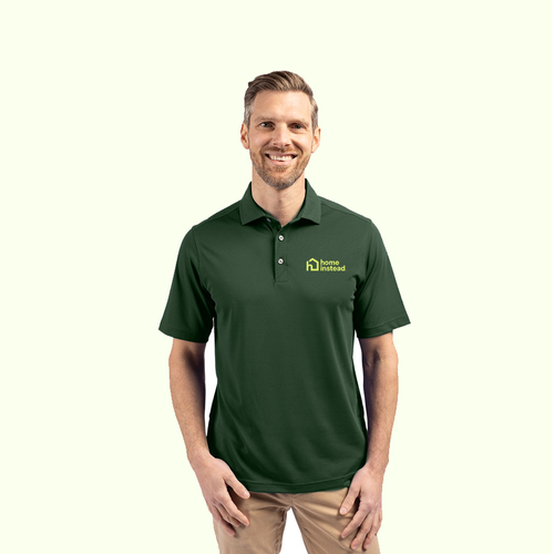 Cutter & Buck Virtue Eco Pique Recycled Mens Polo image thumbnail