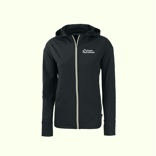 Cutter & Buck Daybreak Eco Recycled Womens Full Zip Hoodie image thumbnail