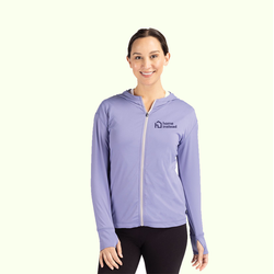 Image of Cutter & Buck Daybreak Eco Recycled Womens Full Zip Hoodie