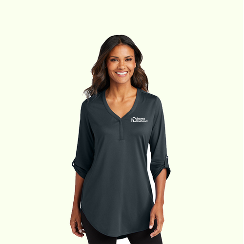 Port Authority® Women's City Stretch 3/4-Sleeve Tunic image thumbnail