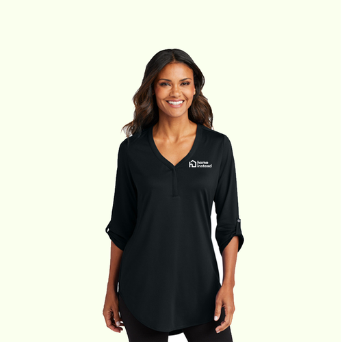 Port Authority® Women's City Stretch 3/4-Sleeve Tunic image thumbnail