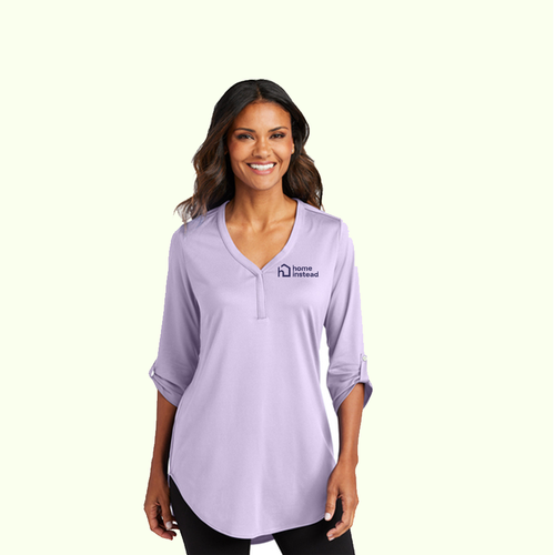 Port Authority® Women's City Stretch 3/4-Sleeve Tunic image thumbnail