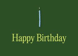 Image of Happy Birthday Card - Bundle of 50 