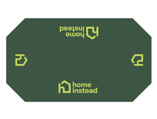 6' Table Cloth in Hunter Green with Logo on 4 Locations image thumbnail 6' Table Cloth in Hunter Green with Logo on 4 Locations image thumbnail