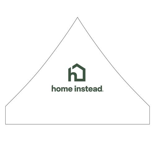 10' Standard Tent Kit White with 1-Location Logo image thumbnail