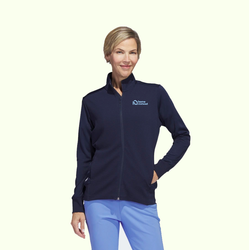 Image of Adidas ladies textured full zip