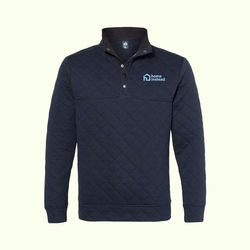 Image of J. America - Quilted Snap Pullover - 8890