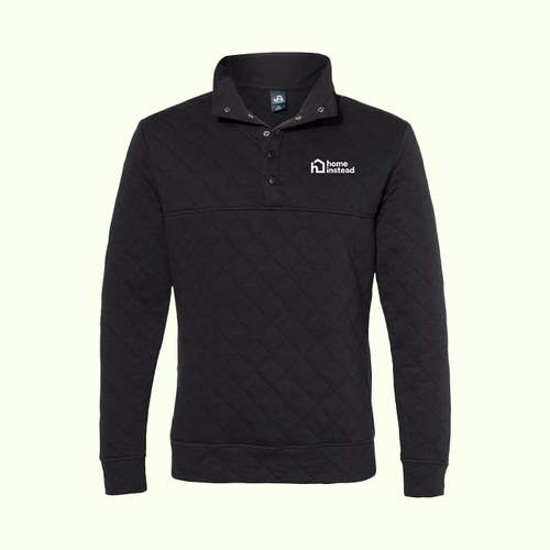 J. America - Quilted Snap Pullover - 8890 image thumbnail