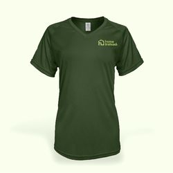 Image of Women's polyester v-neck