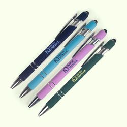 Image of Ellipse Softy Recycled Aluminum Pen w/ Stylus
