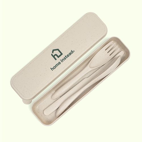 Wheat Straw King Kut Cutlery Set	 image thumbnail