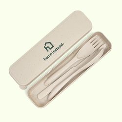 Image of Wheat Straw King Kut Cutlery Set	