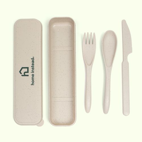 Wheat Straw King Kut Cutlery Set	 image thumbnail