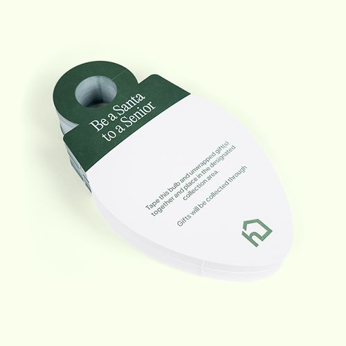 Be a Santa to a Senior - Gift Ornaments - Bundle of 100 image thumbnail