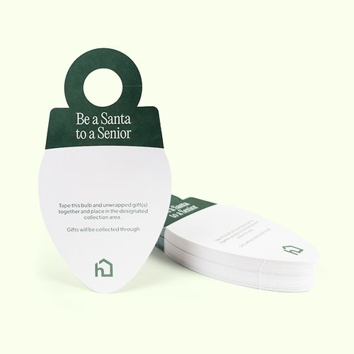 Be a Santa to a Senior - Gift Ornaments - Bundle of 100 image thumbnail