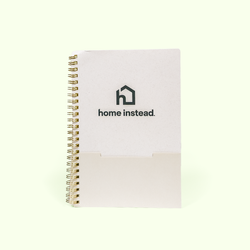 Image of Lino FSC Paper Spiral Binding Vertical Pocket Notebook - A5