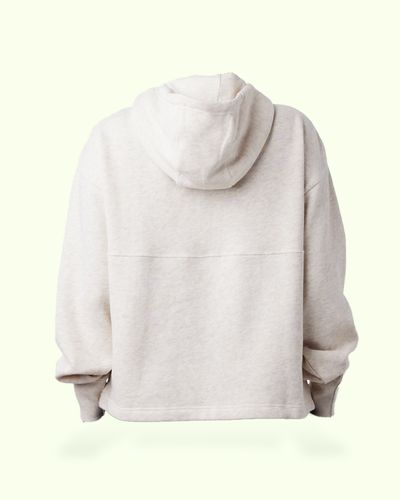 Ladies Boxy Quarter Zip Hood image thumbnail Ladies Boxy Quarter Zip Hood image thumbnail