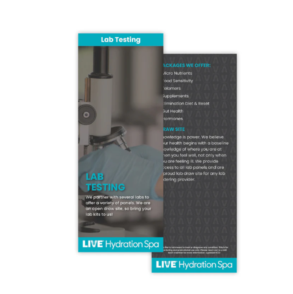Rack Card - Lab Testing primary image
