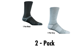 Image of Premium Blank Crew Socks (2-Pack)