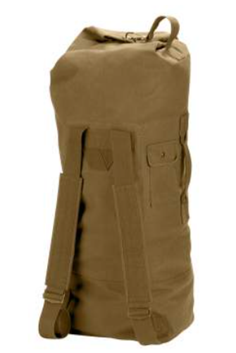 G.I. Style Canvas Double Strap Duffel Bag image thumbnail