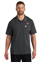 Image of Carhartt Force Snag-Resistant Pocket Polo (Shadow Grey)