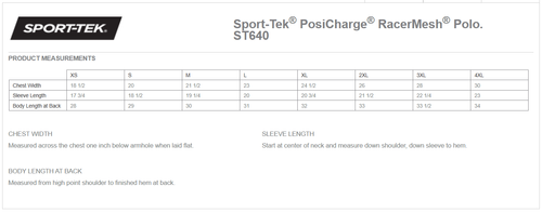 Sport-Tek Men's PosiCharge RacerMesh Polo *CUSTOM ORDER* image thumbnail