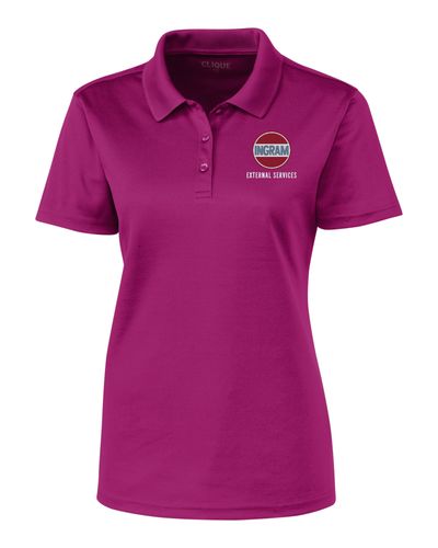External Services Clique Spin Eco Performance Pique Womens Polo (Made to Order) image thumbnail