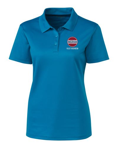 Fleet Dispatch Clique Spin Eco Performance Pique Womens Polo (Made to Order) image thumbnail