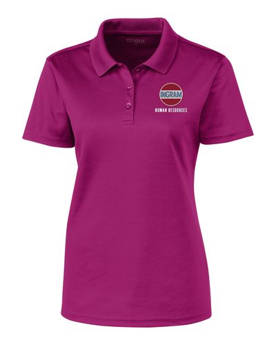 HR Clique Spin Eco Performance Pique Womens Polo (Made to Order) image thumbnail
