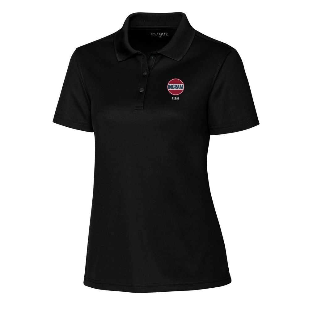 Legal Clique Spin Eco Performance Pique Womens Polo (Made to Order) primary image
